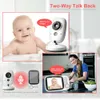 3,2 tum färg LCD Wireless Video Baby Monitor Night Vision 5M Nanny Monitor Bebek Lullabies Surveillance Security Camera VB603 L230619