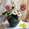 Wazony retro ceramiczne biuro ikebana suszone kwiaty estetyczne ozdoby deKoracje do Pokoju Dekoracja domu luksus TRY50HP