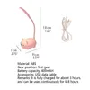 テーブルランプポータブルLEDライトワイヤレスUSB柔軟なグースネック自然灯を読むのにぴったりの家庭用緊急用品T5EF