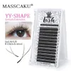 Falska ögonfransar som säljer Masscaku Yy Shape Eyelash Extensions Premade Volume Fans Natural Soft Lashes W Style Bekväm 230627