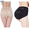 S-6XL Women Sexy Panties Tummy Control Slimming Waist Butt Lifter Pad Hip Shapers Faja High Wrap Trainer Shapewear