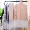 Boîtes de rangement 3 pièces vêtements cache-poussière manteau veste Transparent lavable vêtements suspendus organisateur étanche sac étanche à l'humidité