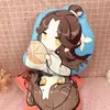 豪華な人形1 pcsかわいい10cmアニメティアンci fu豪華な人形天国役員祝福Hua cheng xie lian plushペンダントキーチェーンおもちゃ