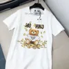 Męskie koszulki 2023 Menwomen moda T Shirt słynne marki projektanci mężczyźni ubrania czysta bawełniana załoga szyi koszule t-koszule Z23628