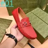men dress shoes loafers mens luxury designer casual sneakers fashion G leather suede patent spikes shoe flat Wedding Party size 38-46