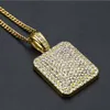 Niestandardowe 100% 14K Gold Moissanite Diamond Out Bling Pendant Mans Hip Hop Biżuteria