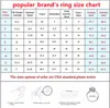 Band Rings Designer Ring Designer for Women Men Letters Gold Letters Couple de mode Engagement Cadeaux de vacances tendance WPXR