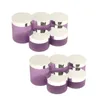 Plastic Bottle Empty PET Cosmetic Jars Shiny Gold Silver Lid Skincare Cream Pots Makeup Containers Matte Purple Wide Mouth Bottles 250ml 200ml 150ml 120ml 100ml