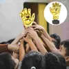 Decorative Objects Figurines Goal Keeper's Glove Commemoration Award Kids Football Gifts Gold Trophy Cup Soccer Student Winner 230627