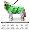 Dog Apparel Large Clothes Raincoat Waterproof Suits Rain Cape Pet Overalls For Big Dogs Hooded Jacket Poncho Jumpsuit 6XL 230628