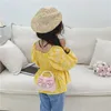 Bolsas de mão estilo coreano para crianças mini bolsa de mão para bebês meninas bolsa de moedas linda bolsa transversal com nó laço bolsa de mão para criança 230628