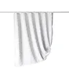 Shower Curtains Curtain Geometric Waterproof Cover Polyester Thicken Solid Color Bathroom Insulation Home el 230628