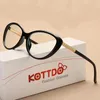 Lenzenvloeistof Frame KOTTDO Cat Eye Bril optische bril mannen brilmonturen vrouwen eyewear frame 230628