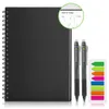 Anteckningar Smart återanvändbar Erasable Notebook Spiral A4 Notebook Paper Notepad Pocketbook Diary Journal Office School Drawing Gift 230627