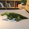 Stuffed Plush Animals Lifelike Stuffed Animal Real Life Alligator Plush Toy Simulation Crocodile Dolls Kawaii Ceative Pillow for Children Xmas Gifts J230628