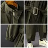 Mäns jeans 2023 bodysuit huva långärmad leggings street mode casual byxor hip hop solid color rak 230628