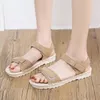 Sandals Women's Dress Summer Solid Thick Sole Leisure Comfortable Everything Simple Wind Shoes For Women 2023