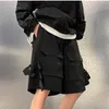Męskie szorty amerykański styl maszynowy Work Machine Shorts Męskie Sumne luźne luźne spodnie ładunki męskie 2023 dresowe sprężyste 230627