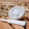 1pc, Mini USB 2023 Desktop Fan, Portable Rechargeable USB Tripod Fan, Mini Ceiling Fan With Remote Control, Outdoor Camping Fan, Stand For Separate Packaging