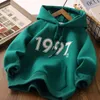 T Shirts Kids Boys and Girls Sweater Hooded Spring Autumn Korean Version Leisure Sports 2023 Mid Size Childrens Hoodie 4 6 8 10 T 230627