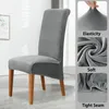 Chair Covers Velvet Chair Cover Stretch Dining Chair Winter Warm Long Back Chair Cover Washable 2 Size Chair For Kitchen Home 230627