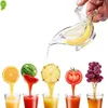 Nieuwe Citroen Handmatige Juicer Pers Squeeze Fruit Mini Handmatige Juicer Vogel Vorm Transparante Draagbare voor Oranje Keuken Thuis Slip Tool