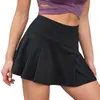 Skirts Women's Pleated Skirt Fashion Casual Tennis Female High Waisted Athletic Golf Skorts Pure Color Harajuku 2023