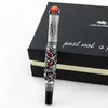 Pens JINHAO pen Luxury Golden Chinese Ming Dynasty Emperor Style Dragon pen Business ink pen Fountain Pen Fine Tip