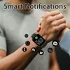 2024 novo relógio inteligente tela de toque completa smartwatch para telefones android e ios compatível rastreador fitness com coração mm