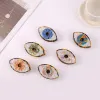 Hårklämmor Barrettes 2022 Hot Selling Popular Mixed Color Big Eyes Acetate Hair Clips Evil Eye Hair Clo Clips Women Girls Trendy Wacky