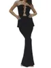 Rokken Vrouwen 2 Stuk Lange Rok Sets Strapless Crop Tube Top Bodycon Maxi Midi Y2k Twee Outfit Beachwear R-black Large