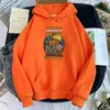 Men's Hoodies Hoodie Halloween Pumpkin Head Monster And Skull Print Hoody Male Oversize O-Neck Clothes Women Street Funny Warm Fashion