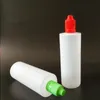 Kindersichere Manipulationskappe und dünne Spitze 120 ml PE-Kunststoff-Tropfflaschen für die Lagerung von Essence E-Flüssigkeiten, 450 Stück / Menge Ggqgq