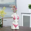 Vase Body Art Ceramics Vase Nude Memale Sculpture Living Room Office Flower Arfferinam