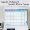 Whiteboard A3 Size Moterm Planner Magnetic White Board For Wall Calender Daily Schedet Child Whiteboard Home School Dry Erase Board