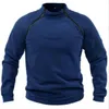 Herentrui Herfst en winter Staande kraag Warme en losse outdoor Warme en ademende herenkleding op voorraad