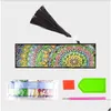 Party Favor Crystal Canvas Bookmark Kit Diy 5D Diamond Painting For Party Gifts - Fun Arts W / Strass Idéal Anniversaires Christma Dh2Om