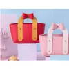 Emballage cadeau Charmore Bowknot Sac à main en cuir - Sac élégant pour les faveurs de fête d'anniversaire Drop Delivery Home Garden Festive Supplies Dhlyq