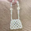 Handbags Women Mini Handbag Cute Wallet for Little Girls Pearl Purses and Kawaii Kids Party Coin Pouch Tote Bag Gift 230628