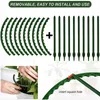 Ny plantering Rack Plant Support Pile Plastic Plant Support Frame Flower Plant Vine Climbing Bracket Greenhouse Arrangement