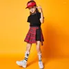 Stage Wear Tance Costumes Girls Street Practice Hiphop Cheerleader