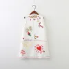 Girl's Dresses Girls Dress European and American Style Brodery Flower Vest Dress Spring Autumn Toddler Baby Girls Clothing 230627