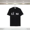 Designer Trend Men's T-Shirts Summer Short Sleeve Waves Tee Men Women Lovers Luxury T-shirts Fashion Senior Pure Cotton Size 307w