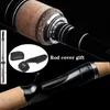 Canne da spinning LINNHUE Canna da pesca Canna da pesca 1.68 1.8M 2.1M 2.4m 2/3 Sezione M ML Canna da spinning leggera in fibra di carbonio Baitcasting Rod Gift Rod Cover 230627