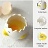 Egg Boilers Creative Ceramic Dividers Yolk White Separator Tools Kitchen Gadgets Baking Tool Home Use Essential Drop 230627