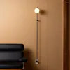 Luminárias de parede estilo moderno luzes de quarto decoração de cozinha cama inteligente dormitório para leitura