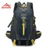 バックパッキングパック防水登山バックパックリュックサック40Lアウトドアスポーツバッグトラベルバックパックキャンプハイキングバックパック女性トレッキングバッグ男性230627