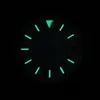 Kits 28,5 mm Diameter Watch Dial Green Luminous Dial voor NH35/NH36 Watch Movement Accessories