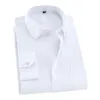 Chemises habillées pour hommes 8xl 7xl 6xl 5xl hommes chemise à manches longues homme affaires chemises habillées décontractées sergé blanc jaune chemise marque chemises de travail formelles 230628