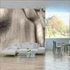 Papéis de parede personalizados com tecnologia moderna abstrato 3d metálico Haxágonos Po para sala de estar Decoração de escritório Papéis de parede Início